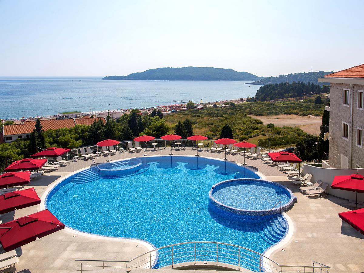 Aparthotel Belvedere Residence Becici Budva Exterior foto