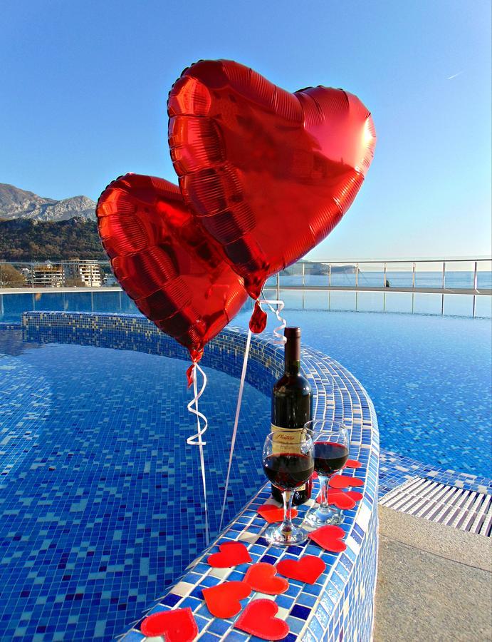 Aparthotel Belvedere Residence Becici Budva Exterior foto