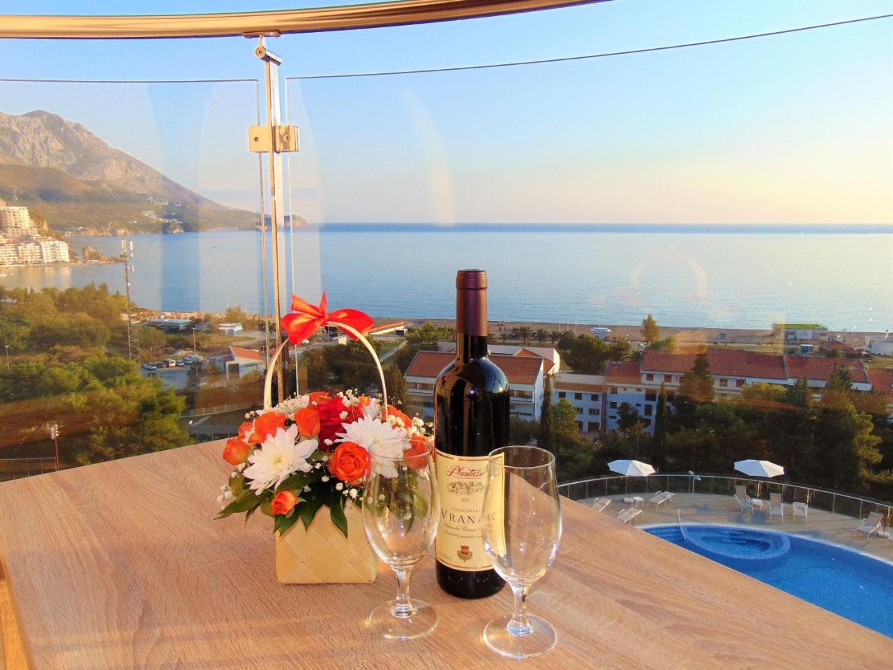Aparthotel Belvedere Residence Becici Budva Exterior foto